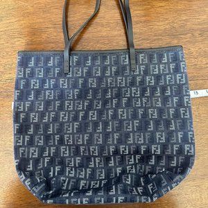 FENDI Blue Designer tote